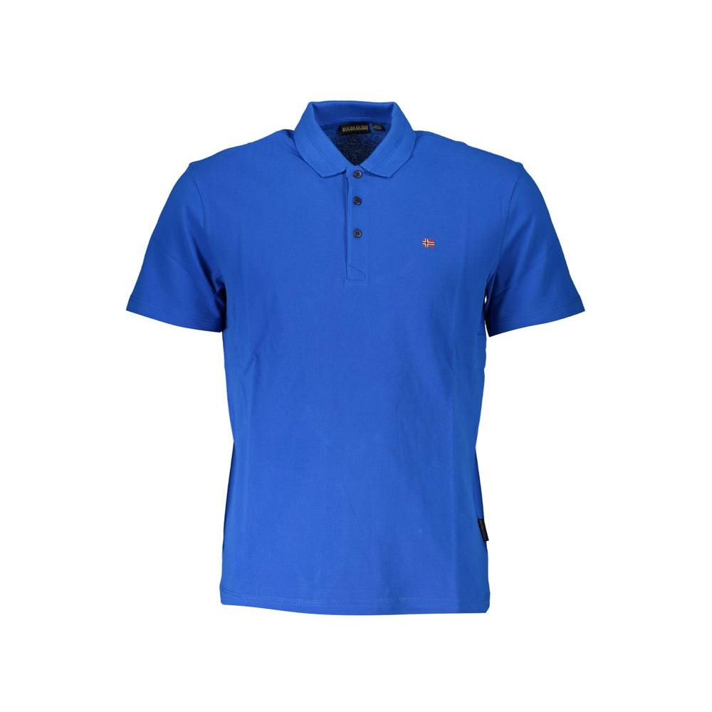 Napapijri Elegant Short Sleeved Cotton Polo Napapijri