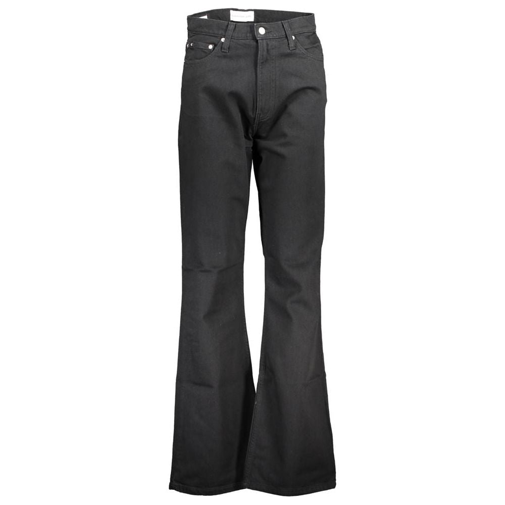 Calvin Klein Sleek Black Organic Bootcut Denim Calvin Klein