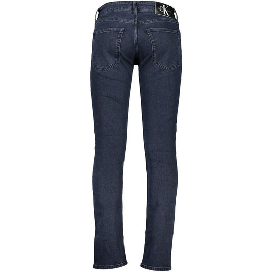 Calvin Klein Elevated Blue Jeans with Signature Contrast Detail Calvin Klein