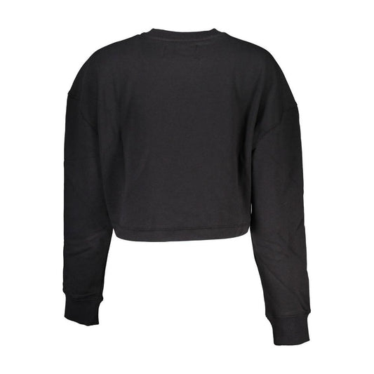 Calvin Klein Chic Black Long Sleeve Crew Neck Sweatshirt Calvin Klein