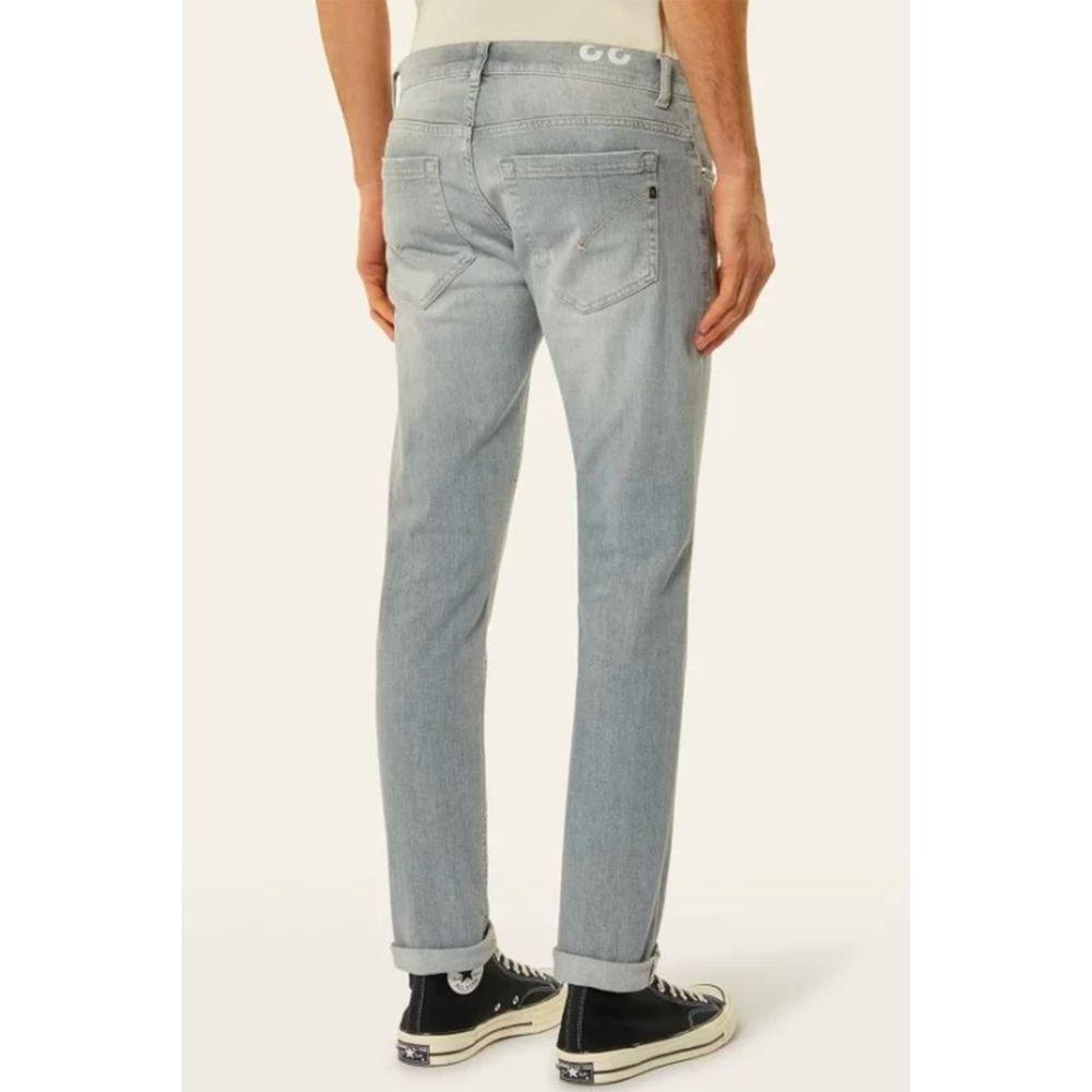 Dondup Sleek Stretch Gray Denim for Men Dondup