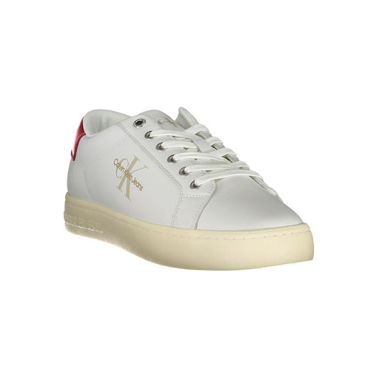 Calvin Klein Eco-Conscious White Lace-up Sneakers Calvin Klein