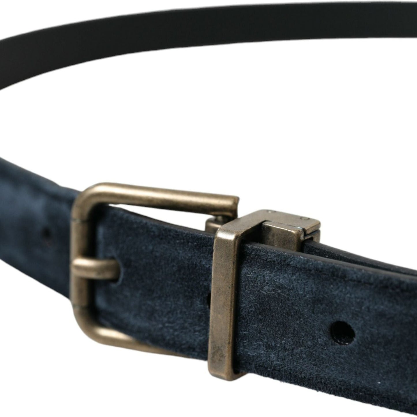 Dolce & Gabbana Elegant Suede Calf Leather Belt Dolce & Gabbana