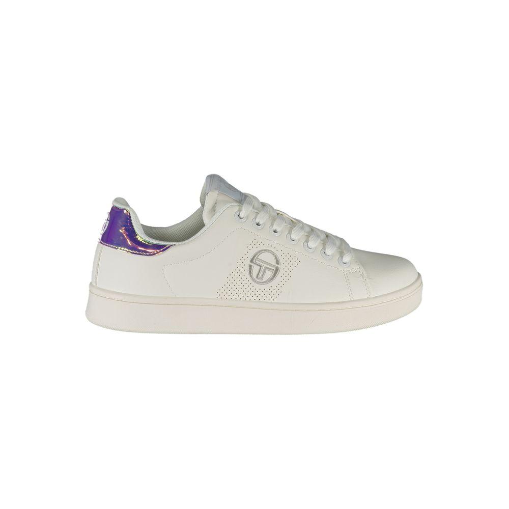 Sergio Tacchini Iridescent Detail Embroidered Sneakers Sergio Tacchini