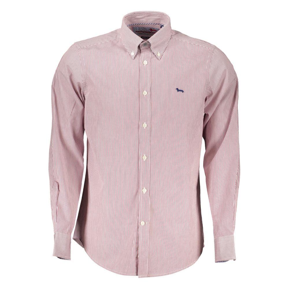 Harmont & Blaine Classic Pink Striped Button-Down Shirt Harmont & Blaine