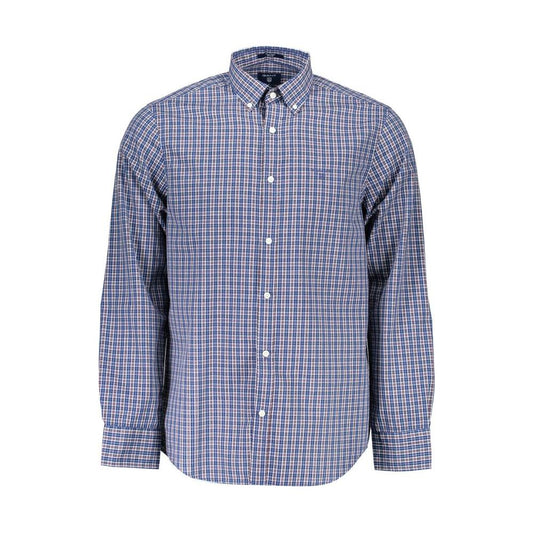 Gant Elegant Purple Long Sleeve Button-Down Shirt Gant