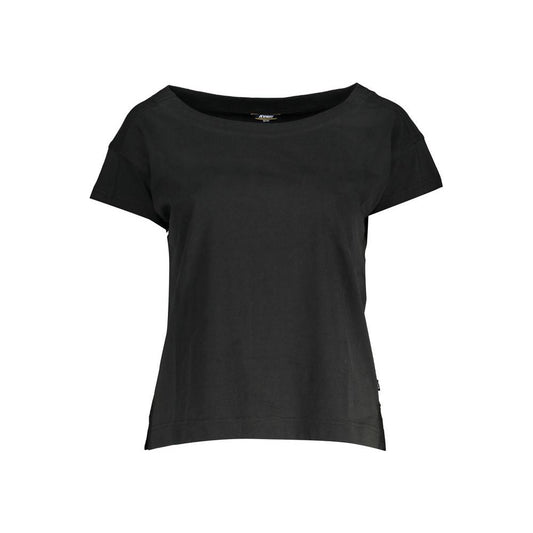 K-WAY Elegant Wide Neck Short Sleeve Tee K-WAY