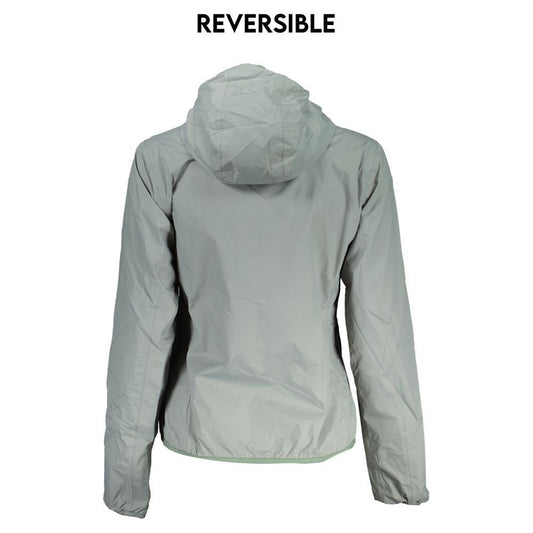 Reversible Hooded Long Sleeve Jacket