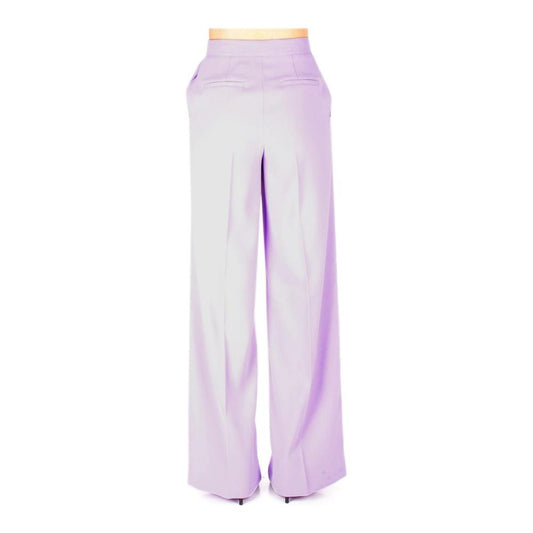 PINKO Elegant High-Waist Crepe Trousers PINKO