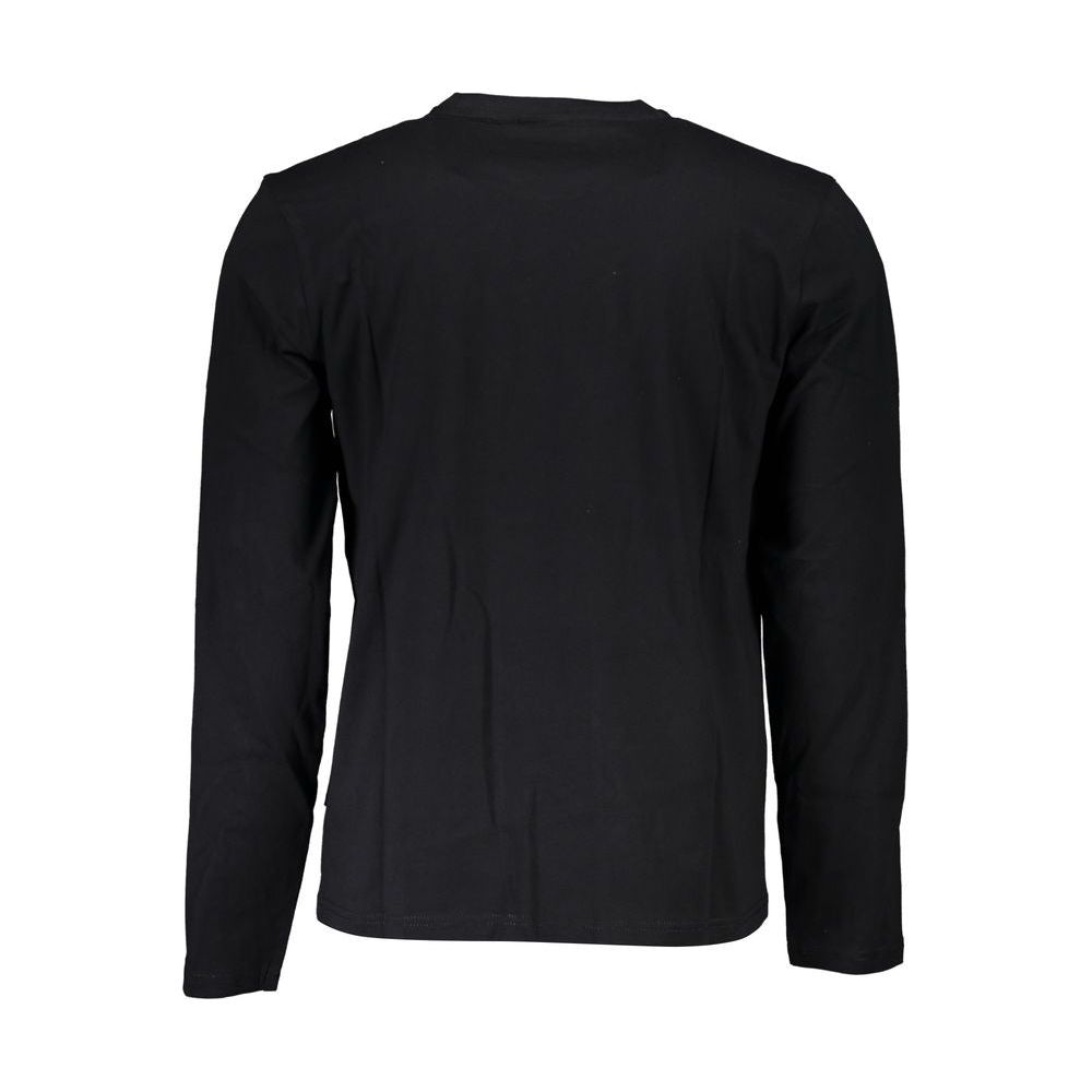 Napapijri Black Cotton T-Shirt Napapijri