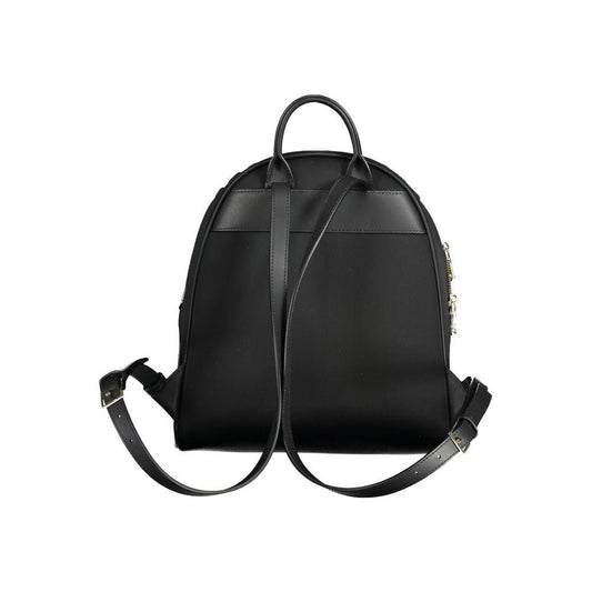 Patrizia Pepe Black Polyethylene Backpack Patrizia Pepe