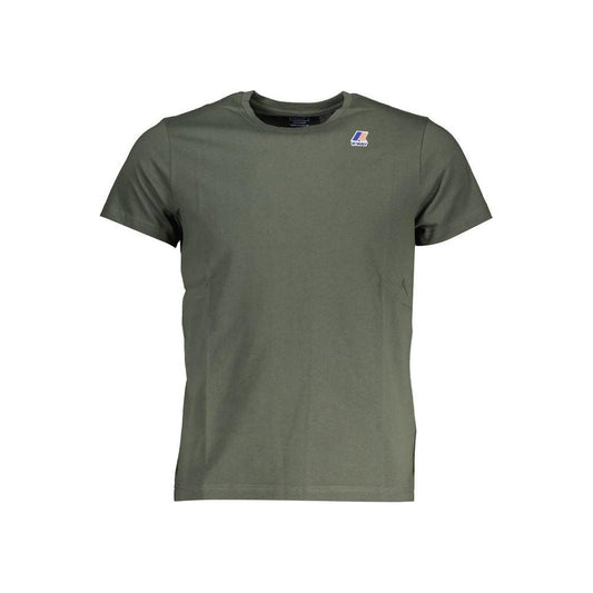 K-WAY Green Cotton T-Shirt K-WAY