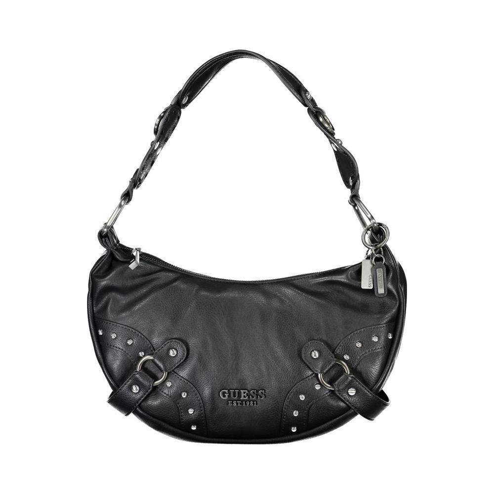 Guess Jeans Black Polyethylene Handbag Guess Jeans