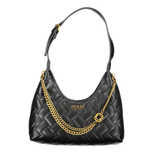 Guess Jeans Black Polyethylene Handbag Guess Jeans