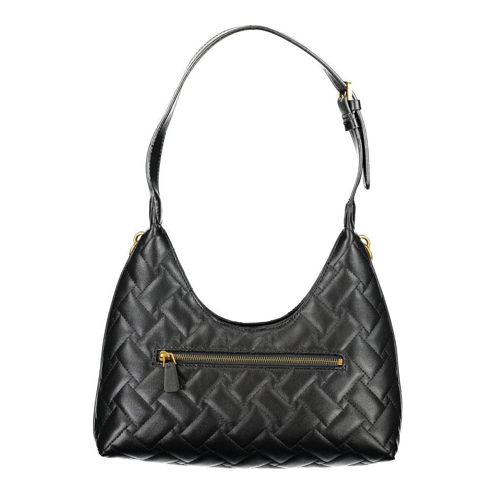 Guess Jeans Black Polyethylene Handbag Guess Jeans