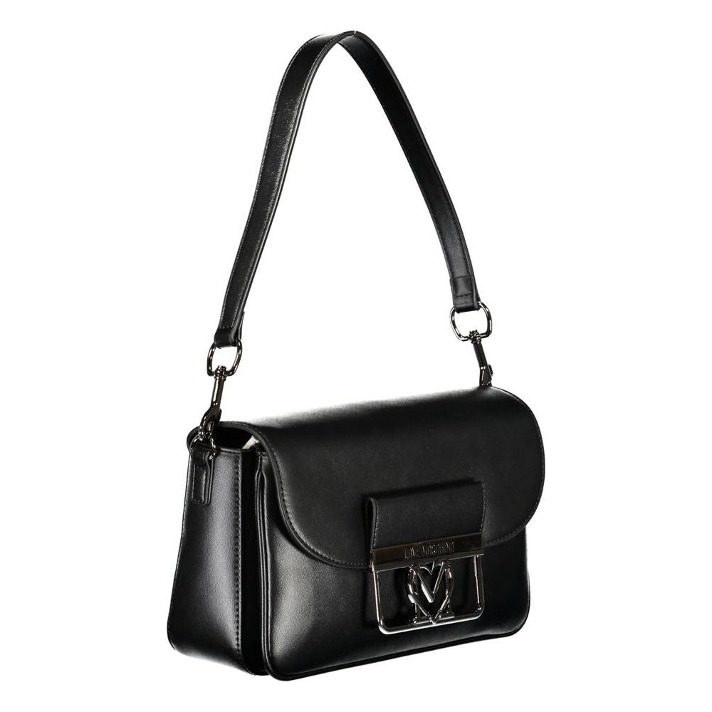 Love Moschino Black Polyethylene Handbag Love Moschino