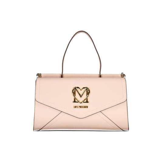 Love Moschino Pink Polyethylene Handbag Love Moschino