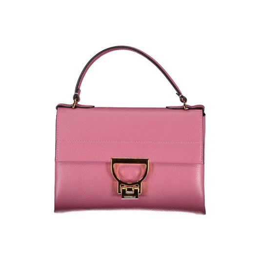 Pink Leather Handbag