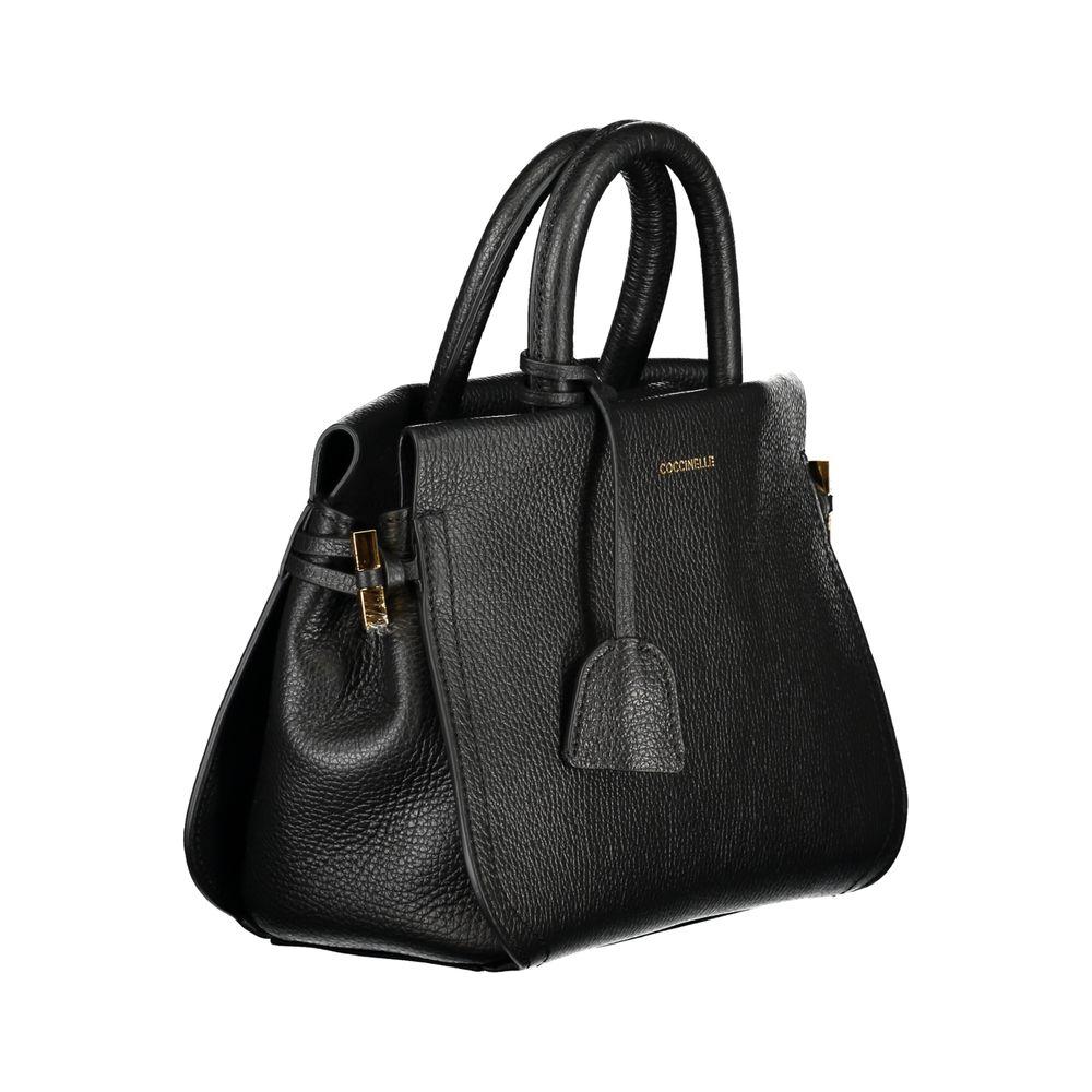 Coccinelle Black Leather Handbag Coccinelle