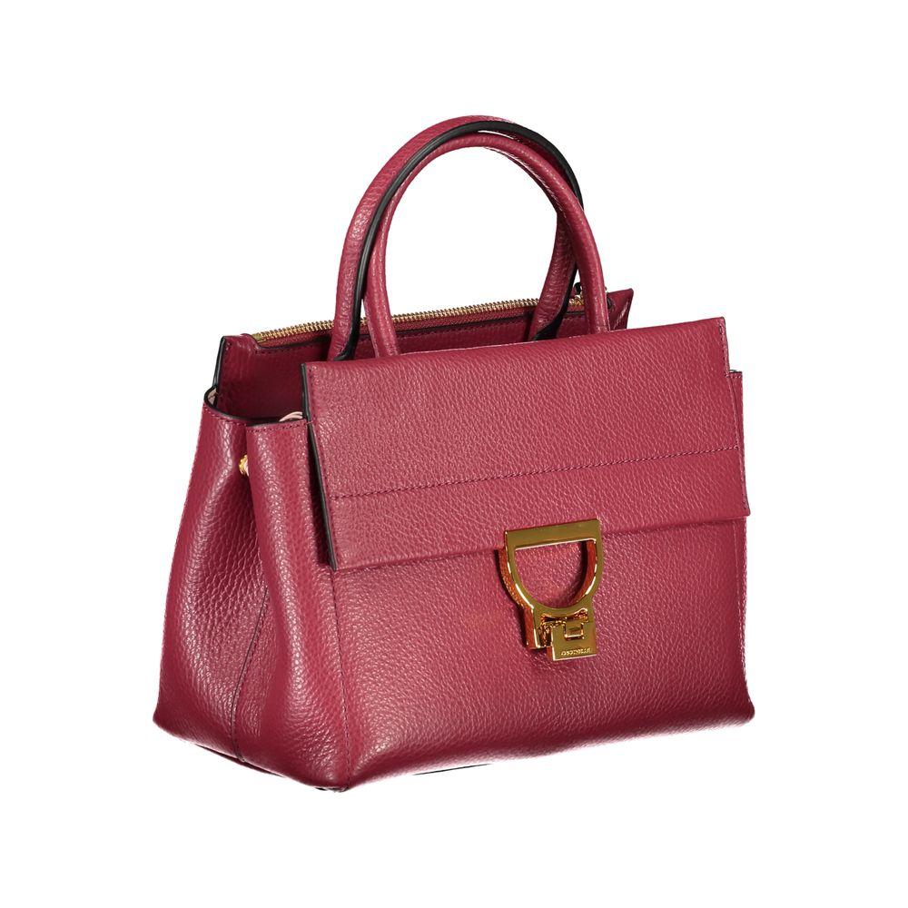 Coccinelle Red Leather Handbag Coccinelle