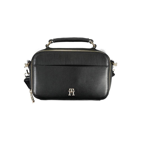 Tommy Hilfiger Black Polyethylene Handbag Tommy Hilfiger