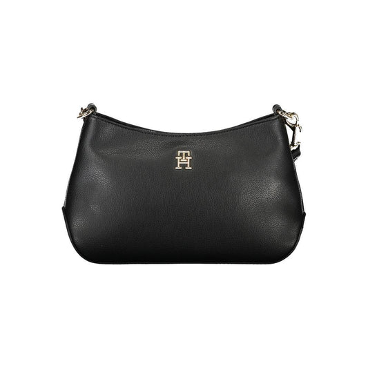 Tommy Hilfiger Black Polyester Handbag Tommy Hilfiger