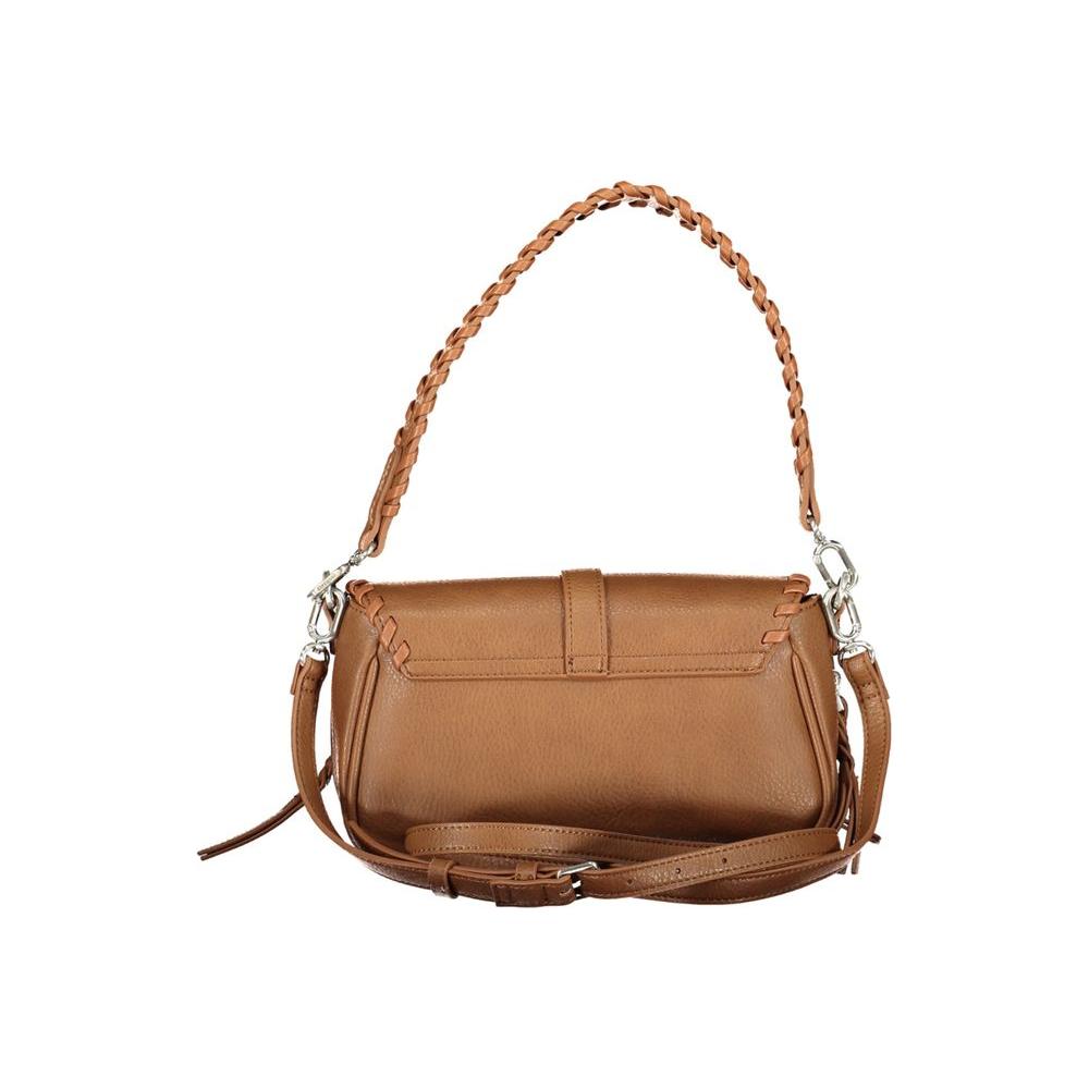 Desigual Brown Polyethylene Handbag Desigual