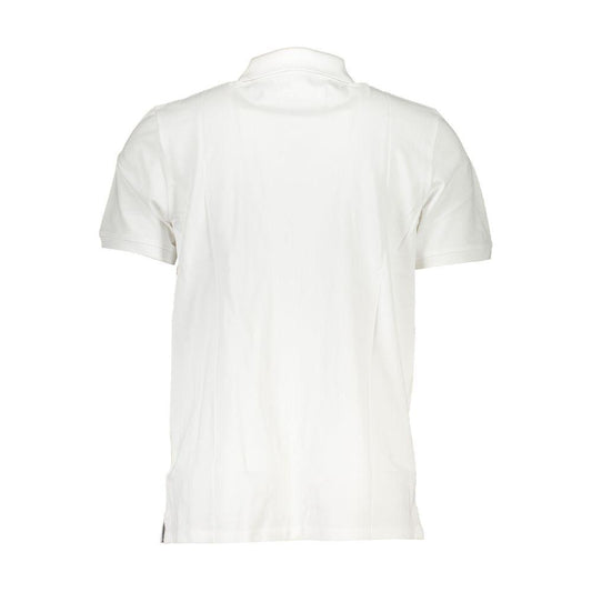 Timberland White Cotton Polo Shirt Timberland