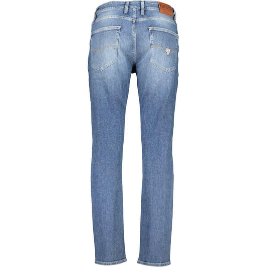 Guess Jeans Blue Cotton Jeans & Pant Guess Jeans