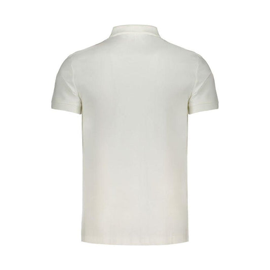 Calvin Klein White Cotton Polo Shirt Calvin Klein