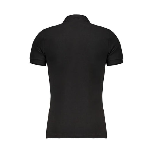 Calvin Klein Black Cotton Polo Shirt Calvin Klein