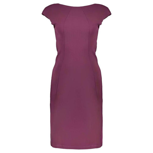 Patrizia Pepe Purple Elastane Dress Patrizia Pepe