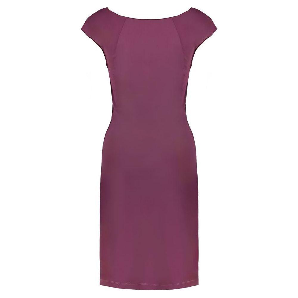 Patrizia Pepe Purple Elastane Dress Patrizia Pepe