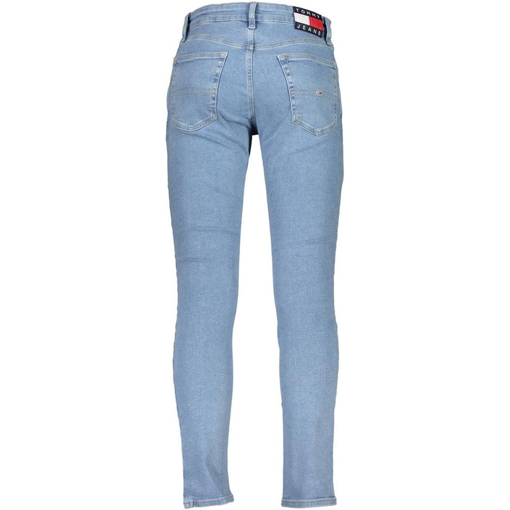 Tommy Hilfiger Light Blue Cotton Jeans & Pant Tommy Hilfiger