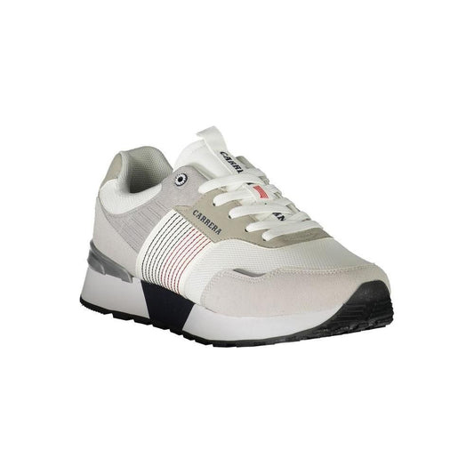 Carrera White Polyester Sneaker Carrera