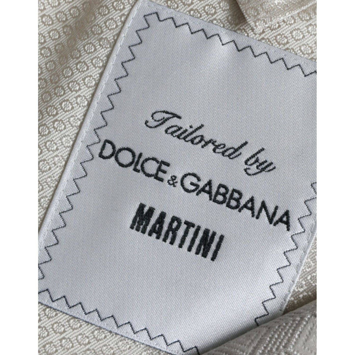 Dolce & Gabbana Beige MARTINI Single Breasted Coat Blazer Dolce & Gabbana