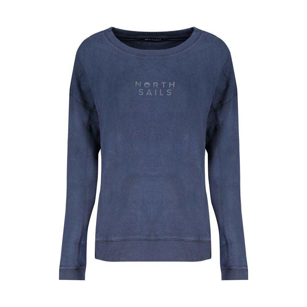 North Sails Blue Cotton Sweater North Sails