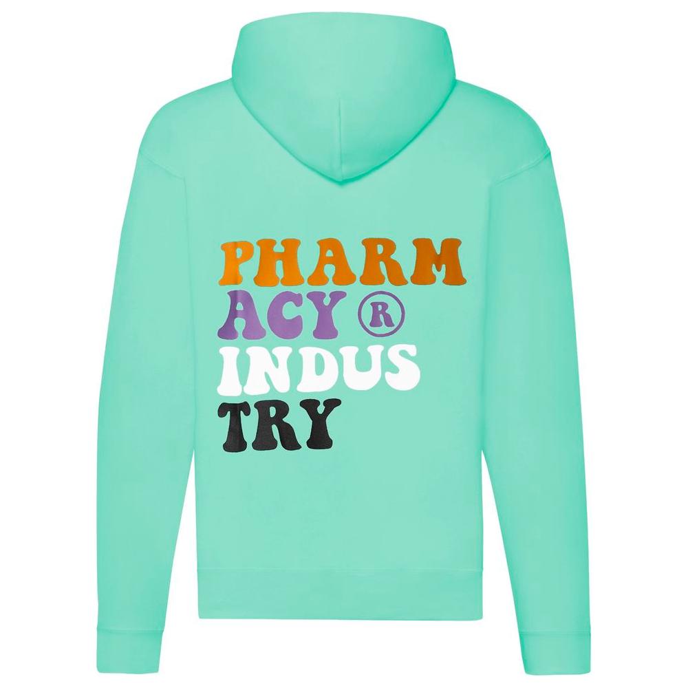 Pharmacy Industry Green Cotton Sweater Pharmacy Industry