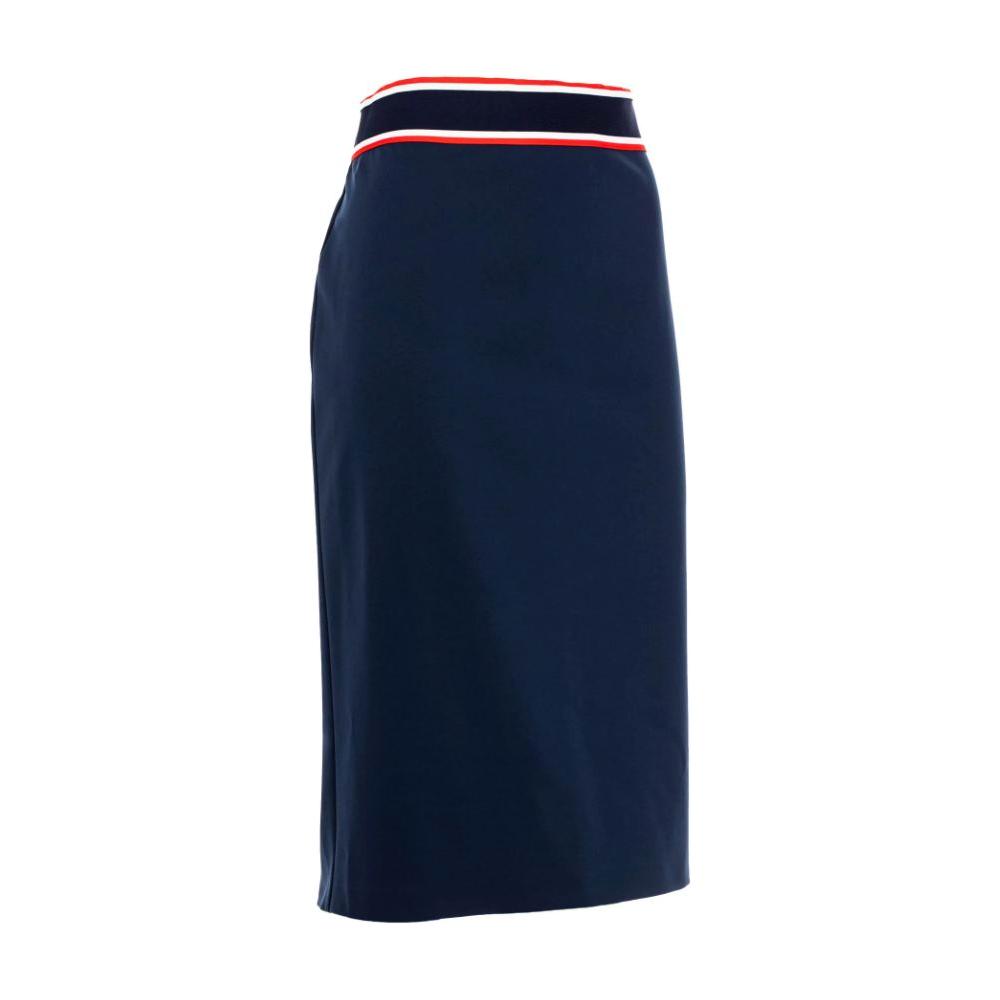 PINKO Blue Viscose Skirt PINKO