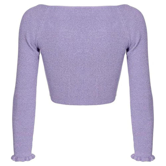 PINKO Purple Viscose Sweater PINKO