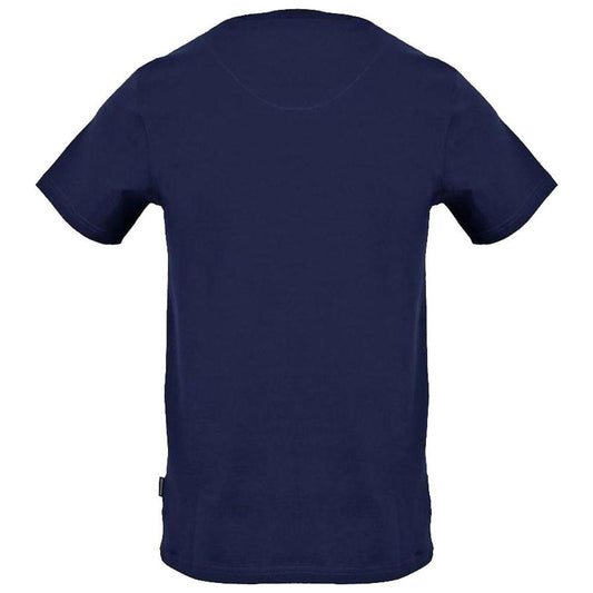 Aquascutum Blue Cotton T-Shirt Aquascutum