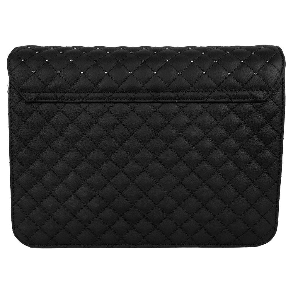 Baldinini Trend Elegant Quilted Calfskin Shoulder Bag Baldinini Trend