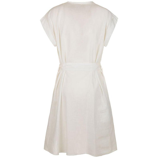 Fred Mello White Cotton Women Dress Fred Mello