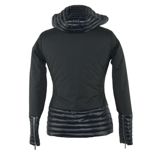 Maison Espin Chic Black Down Jacket Outerwear Piece Maison Espin