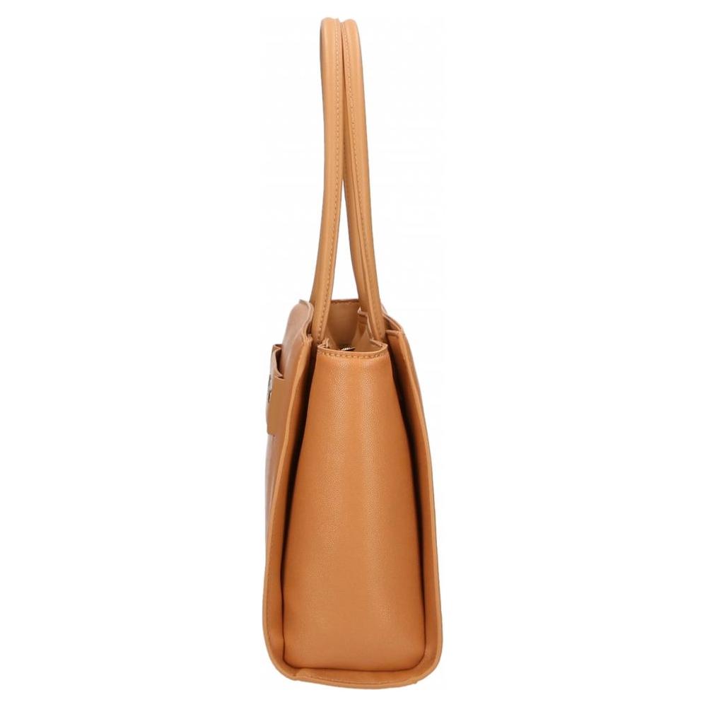 Plein Sport Brown Polyethylene Women Shoulder Bag Plein Sport