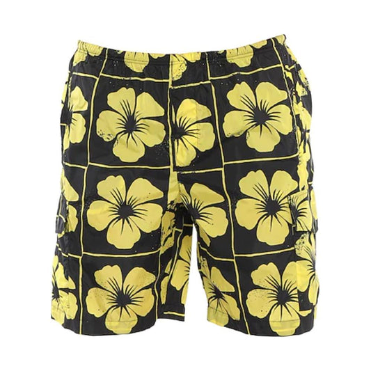 Palm Angels Yellow Polyamide Men Swim Short Palm Angels