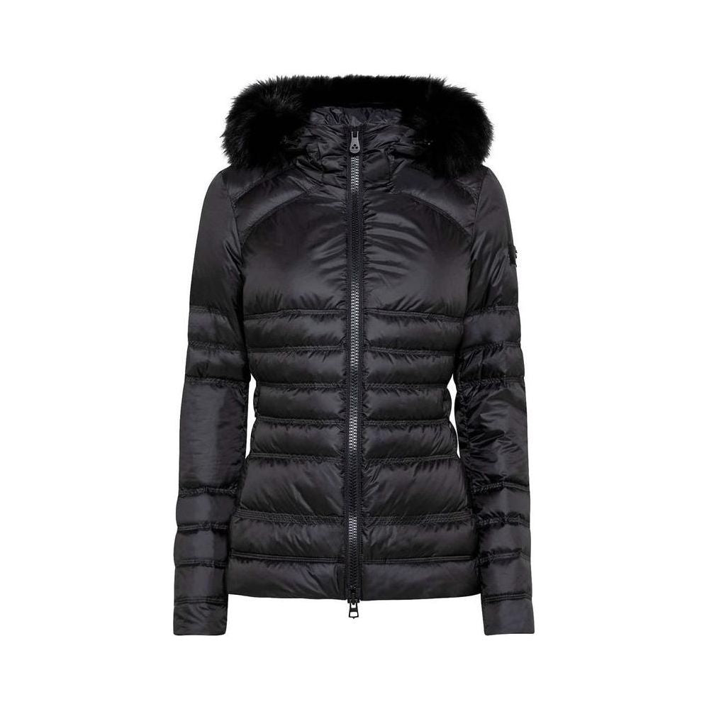 Peuterey Black Polyester Women Jacket Peuterey