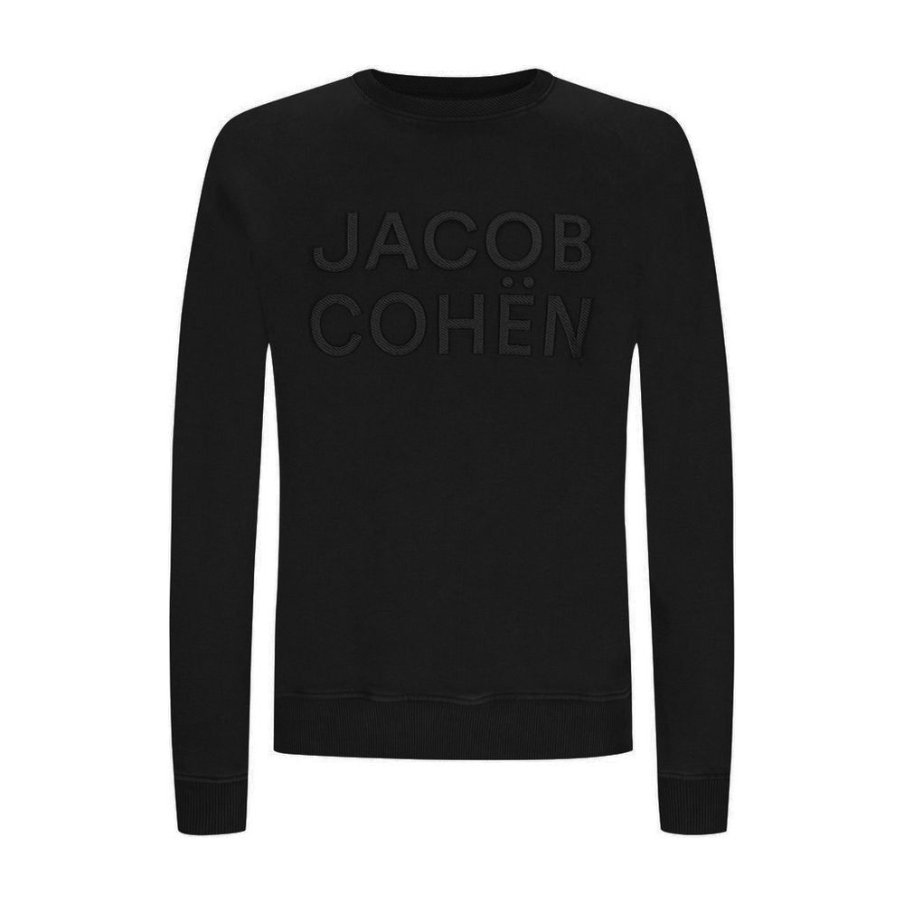 Jacob Cohen Black Cotton Men Jacket Jacob Cohen