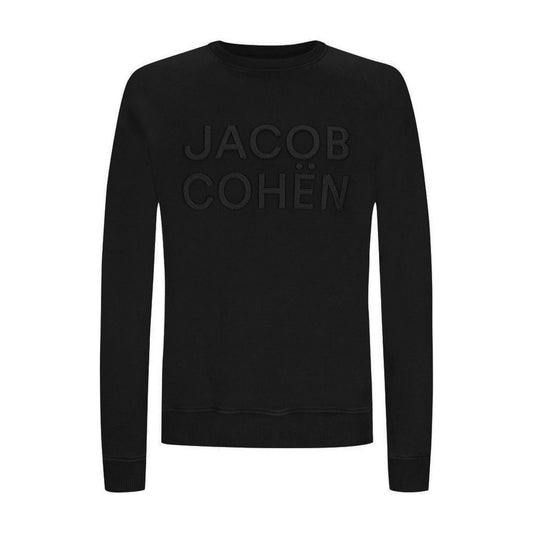 Jacob Cohen Black Cotton Men Jacket Jacob Cohen