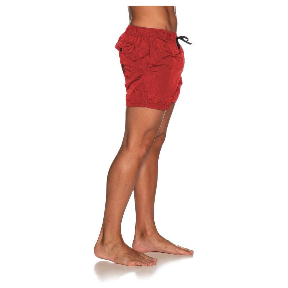 Refrigiwear Red Nylon Men's Swimsuit MAN SWIMWEAR Refrigiwear